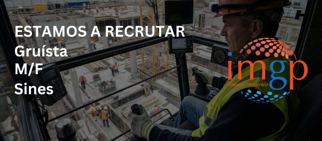 Gruista (M/F) — Sines